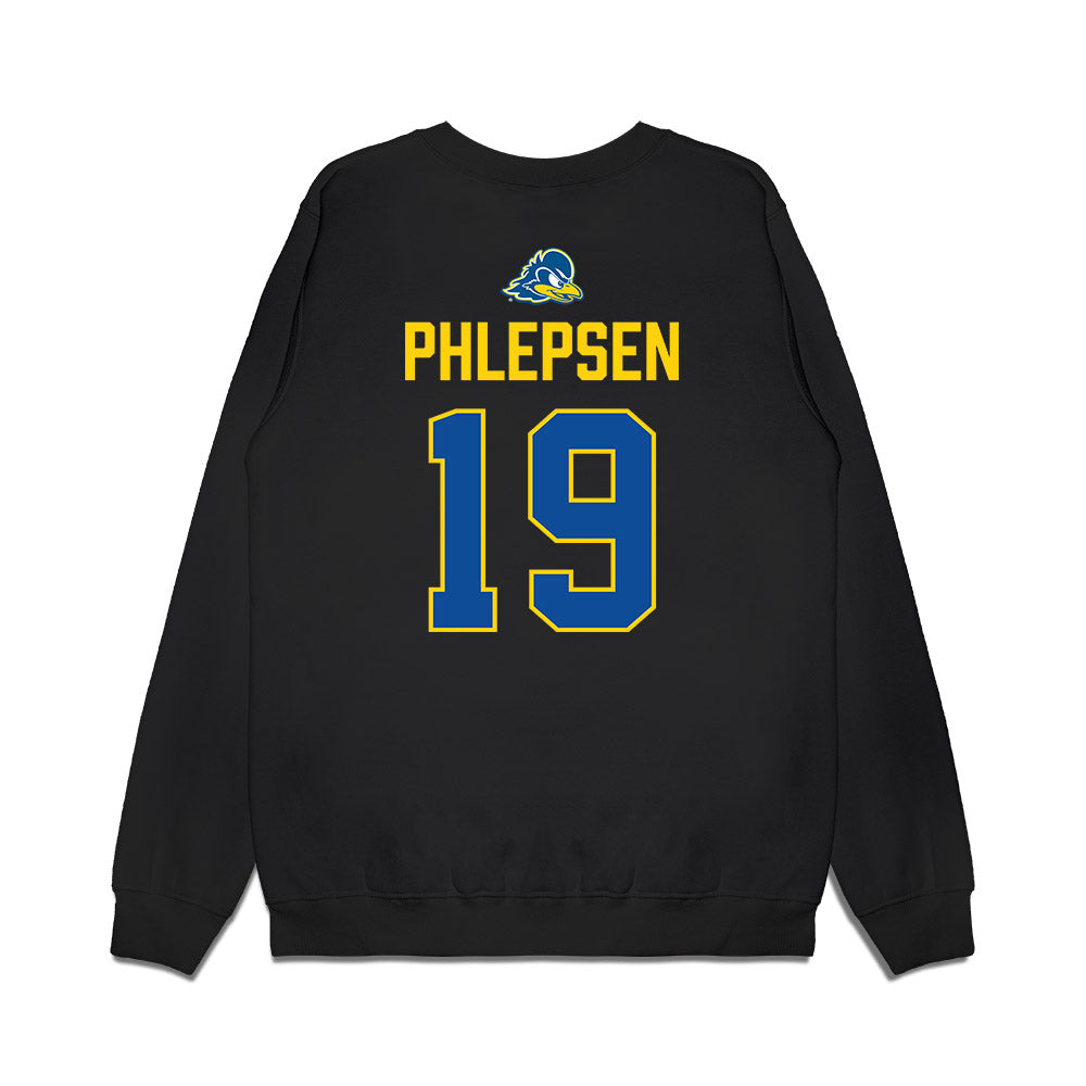 Delaware - NCAA Men's Soccer : Florian Phlepsen - Graduation Premium Crewneck Sweatshirt-1