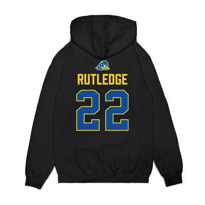 Delaware - NCAA Football : Dorian Rutledge - Graduation Premium Hooded Sweatshirt-1