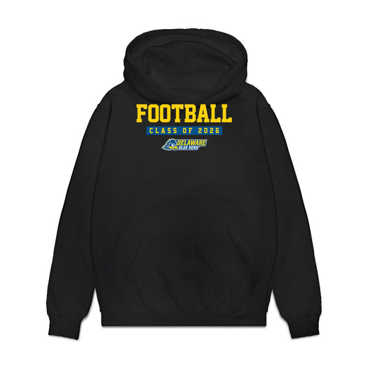 Delaware - NCAA Football : Miles Muldrow - Graduation Premium Hooded Sweatshirt-0