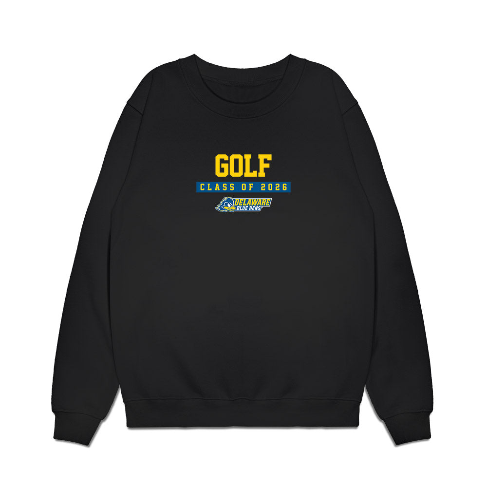 Delaware - NCAA Women's Golf : Marissa Malosh - Graduation Premium Crewneck Sweatshirt-0