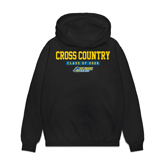 Delaware - NCAA Women's Cross Country : Nina Sgambelluri - Graduation Premium Hooded Sweatshirt-0