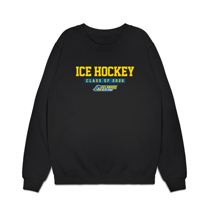 Delaware - NCAA Women's Ice Hockey : Victoria Borg - Graduation Premium Crewneck Sweatshirt-0