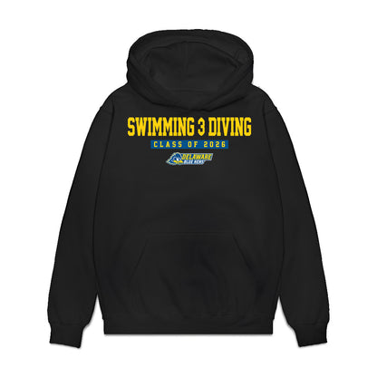 Delaware - NCAA Women's Swimming & Diving : Torun McGillis - Graduation Premium Hooded Sweatshirt-0