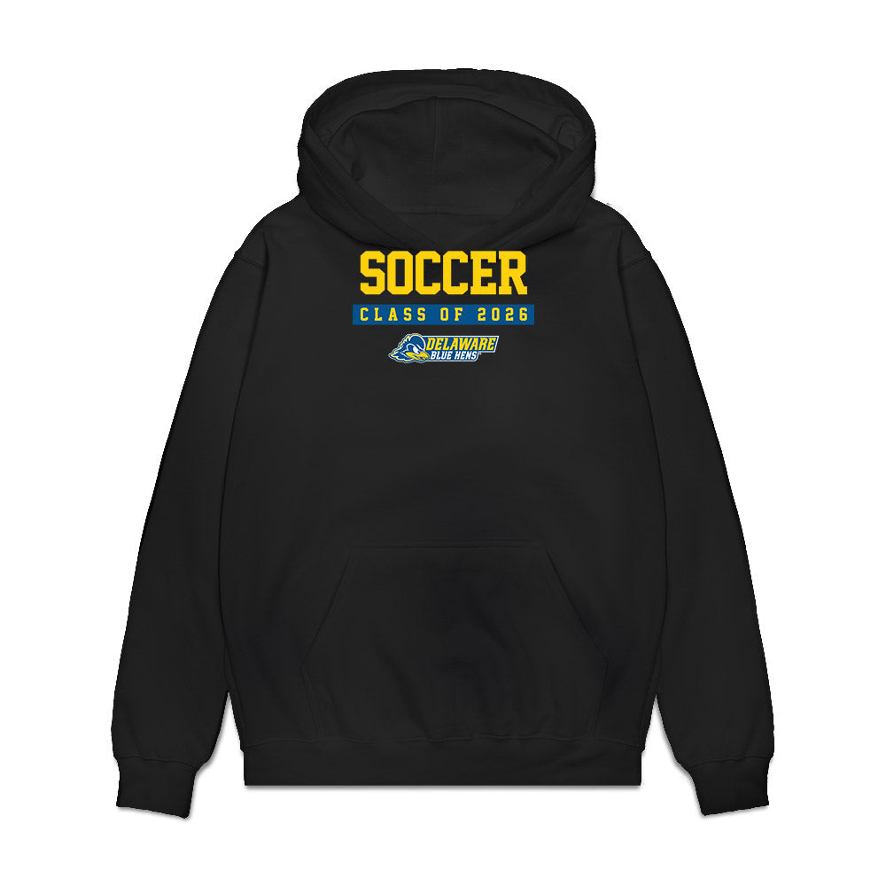 Delaware - NCAA Women's Soccer : Maggie Groh - Graduation Premium Hooded Sweatshirt-0