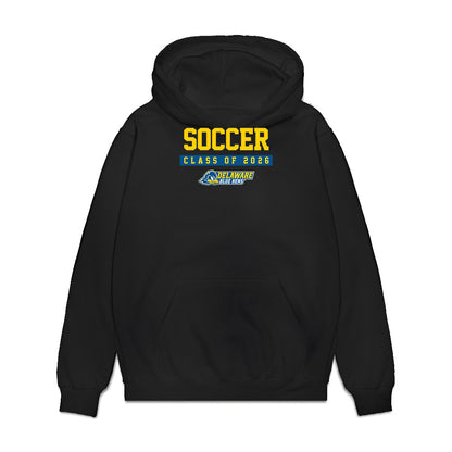 Delaware - NCAA Women's Soccer : Maggie Groh - Graduation Premium Hooded Sweatshirt-0