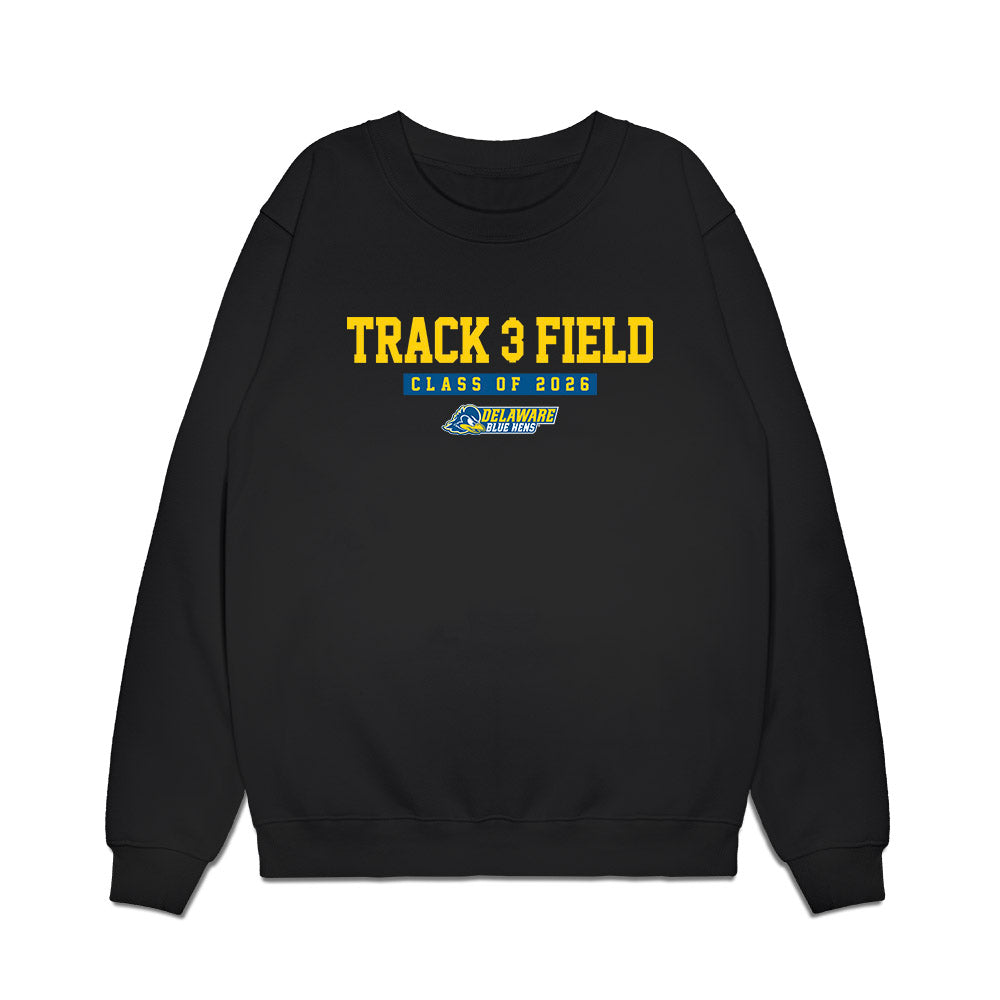 Delaware - NCAA Women's Track & Field : Catherine Richards - Graduation Premium Crewneck Sweatshirt-0