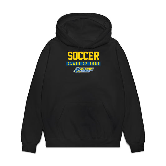 Delaware - NCAA Men's Soccer : Florian Phlepsen - Graduation Premium Hooded Sweatshirt-0