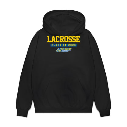 Delaware - NCAA Women's Lacrosse : Maggie Craytor - Graduation Premium Hooded Sweatshirt-0