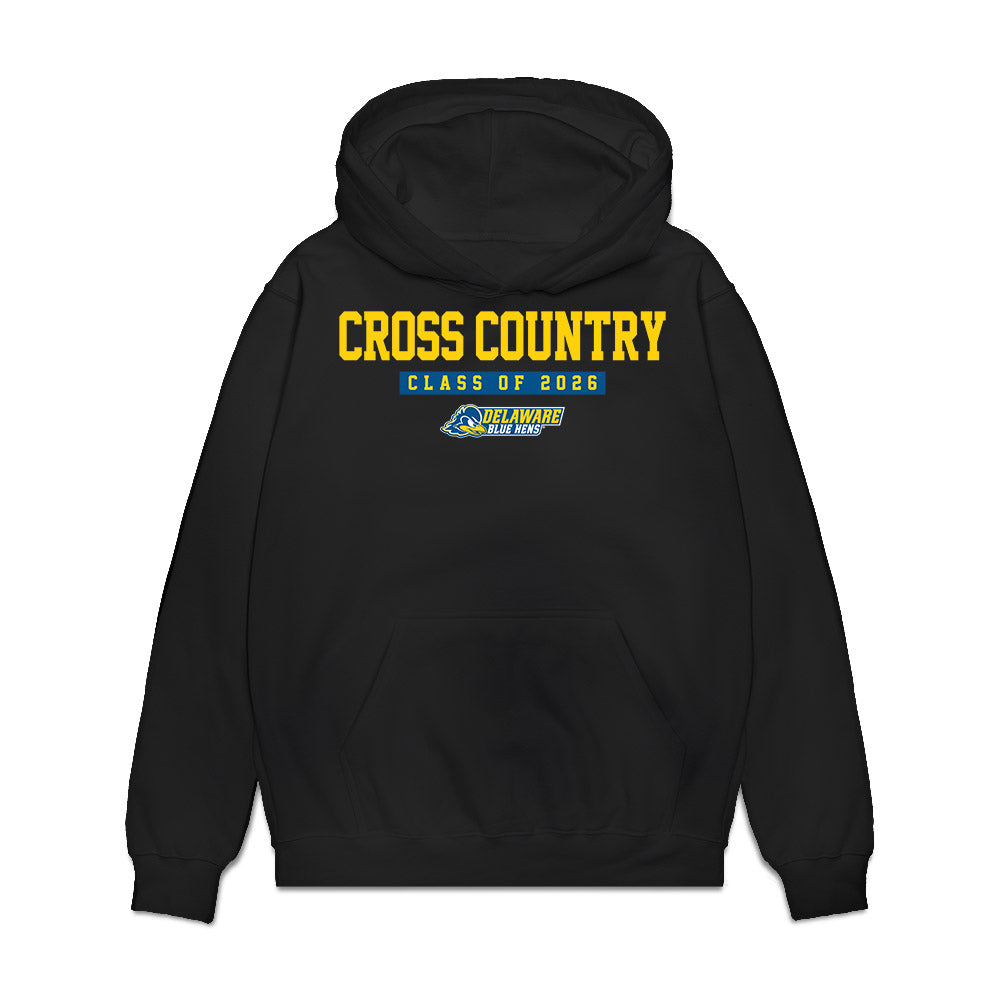 Delaware - NCAA Women's Cross Country : Erin McGoey - Graduation Premium Hooded Sweatshirt-0