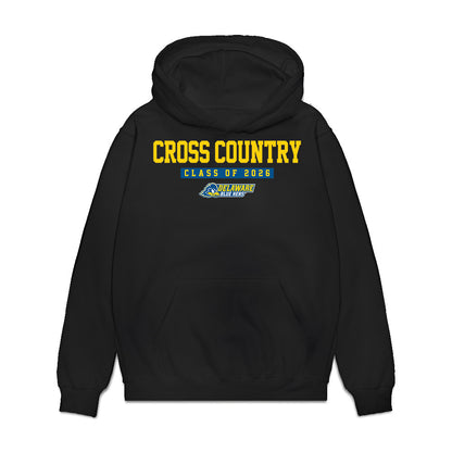 Delaware - NCAA Women's Cross Country : Erin McGoey - Graduation Premium Hooded Sweatshirt-0
