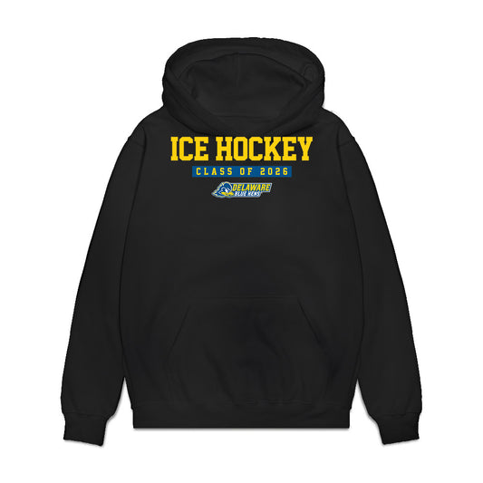 Delaware - NCAA Women's Ice Hockey : Kaitlin Finnegan - Graduation Premium Hooded Sweatshirt-0