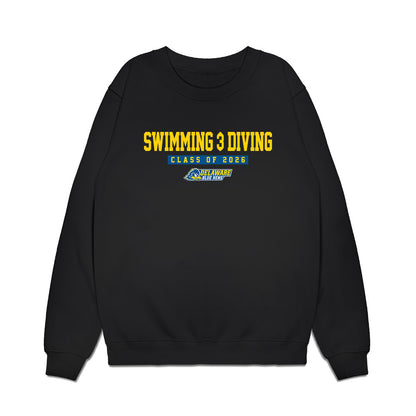 Delaware - NCAA Women's Swimming & Diving : Erin Richards - Graduation Premium Crewneck Sweatshirt-0