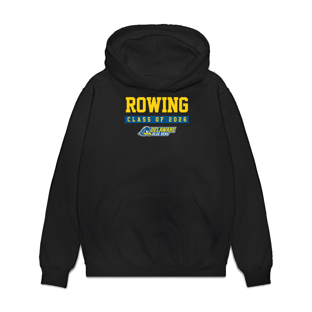 Delaware - NCAA Women's Rowing : Logananne Zielinski - Graduation Premium Hooded Sweatshirt-0