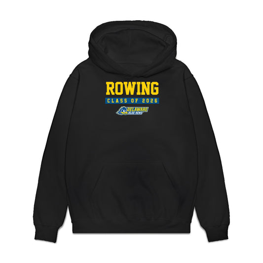 Delaware - NCAA Women's Rowing : Logananne Zielinski - Graduation Premium Hooded Sweatshirt-0