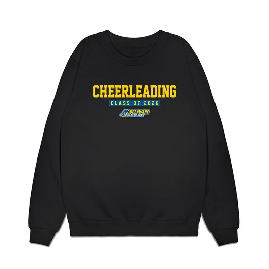 Delaware - NCAA Cheerleading : Macy Campbell - Graduation Premium Crewneck Sweatshirt-0