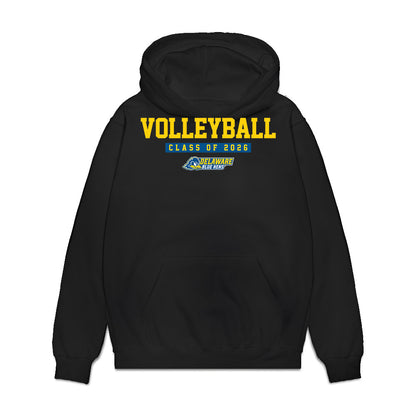 Delaware - NCAA Women's Volleyball : Aubrey Lyssy - Graduation Premium Hooded Sweatshirt-0
