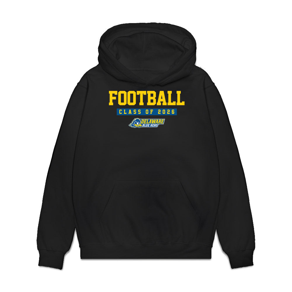 Delaware - NCAA Football : Yamdry Hernandez - Graduation Premium Hooded Sweatshirt-0