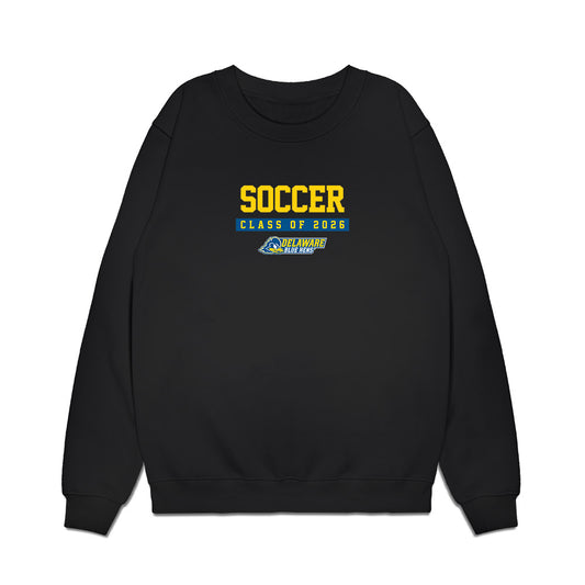 Delaware - NCAA Men's Soccer : Rich Monath - Graduation Premium Crewneck Sweatshirt-0