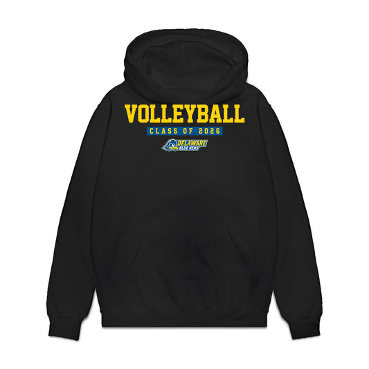 Delaware - NCAA Women's Volleyball : Kennedi Inman - Graduation Premium Hooded Sweatshirt-0