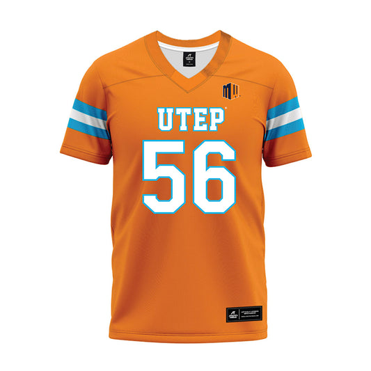 UTEP - NCAA Football : Brian Williams Jr. - Orange Premium Football Jersey-0