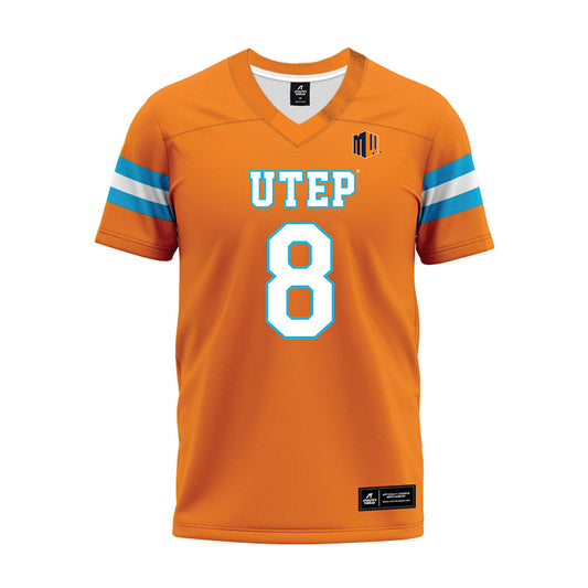UTEP - NCAA Football : Kam Thomas - Orange Premium Football Jersey-0
