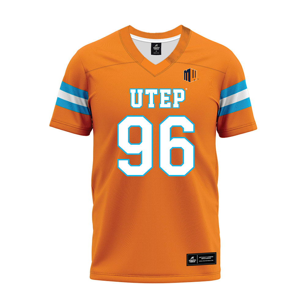 UTEP - NCAA Football : Caynan James - Orange Premium Football Jersey-0