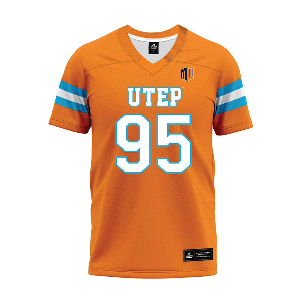 UTEP - NCAA Football : DAdrian Tinney-Anderson - Orange Premium Football Jersey-0