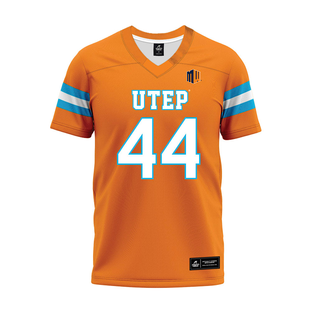 UTEP - NCAA Football : Oryend Fisher - Orange Premium Football Jersey-0