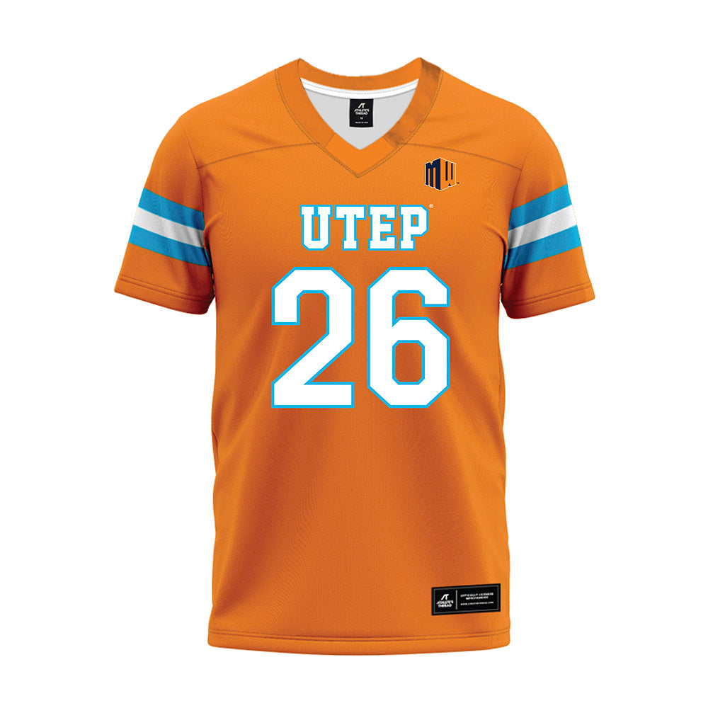 UTEP - NCAA Football : Darien Fantroy - Orange Premium Football Jersey-0