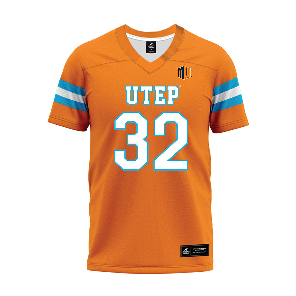 UTEP - NCAA Football : Adarius Hutchinson - Orange Premium Football Jersey-0