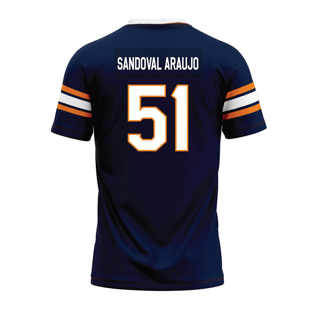 UTEP - NCAA Football : Eric Sandoval Araujo - Premium Football Jersey-1