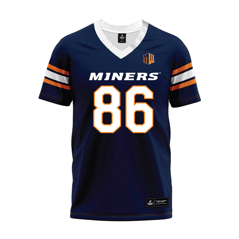 UTEP - NCAA Football : Joshua Wallace - Premium Football Jersey-0