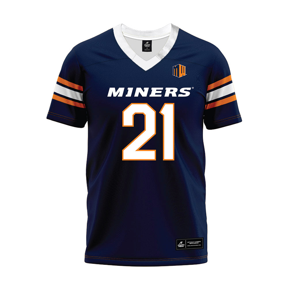 UTEP - NCAA Football : Dycin Davis - Premium Football Jersey-0