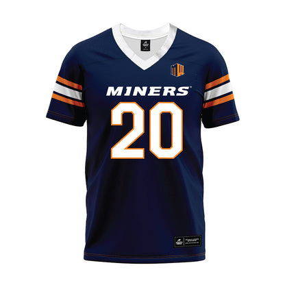 UTEP - NCAA Football : Grant Stewart - Premium Football Jersey-0