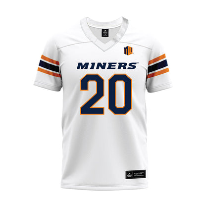 UTEP - NCAA Football : Grant Stewart - Premium Football Jersey-0