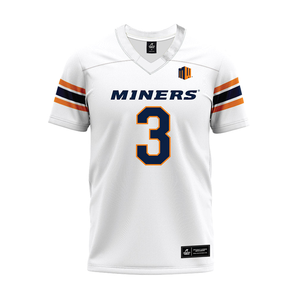 UTEP - NCAA Football : Shakaun Bowser - Premium Football Jersey-0