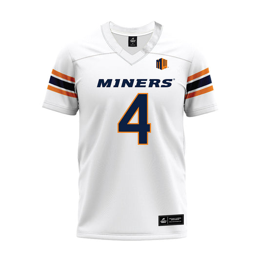 UTEP - NCAA Football : Cash Cheeks - Premium Football Jersey-0