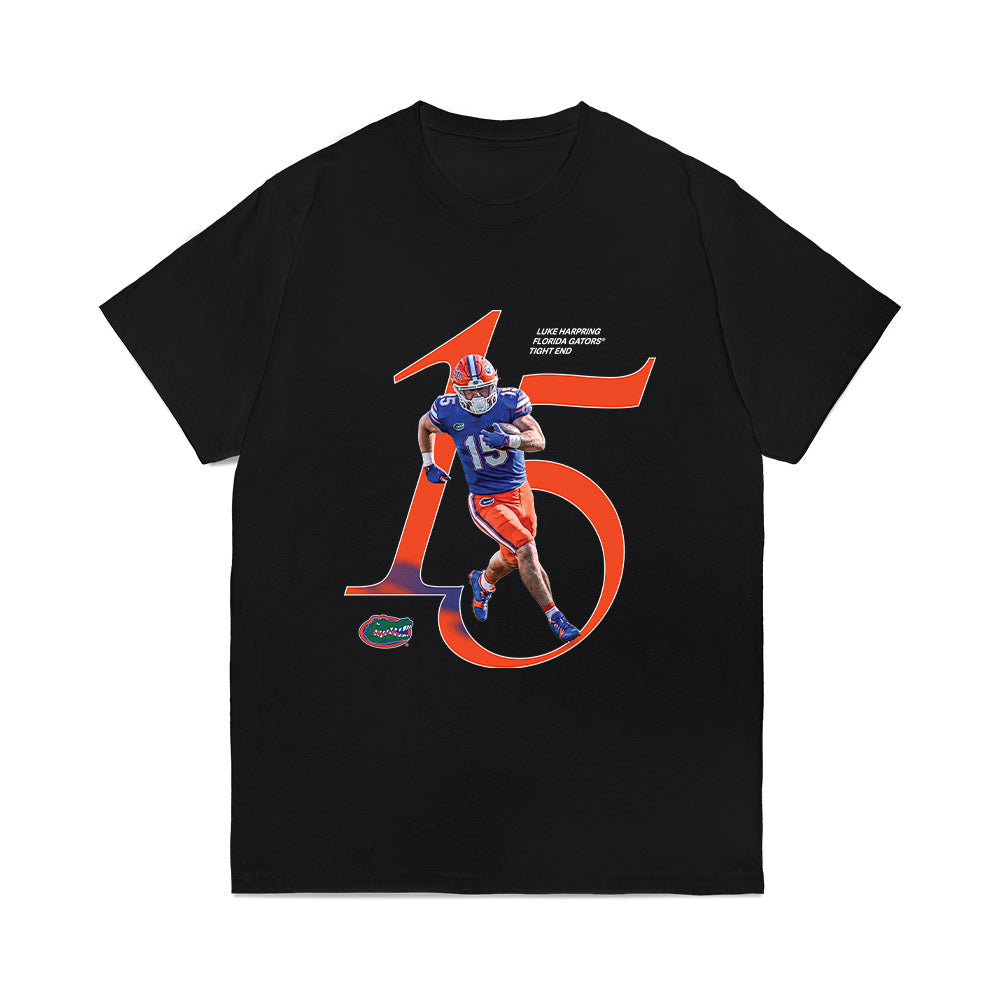 Florida - NCAA Football : Luke Harpring - Graphic Comfort Colors T-Shirt-0