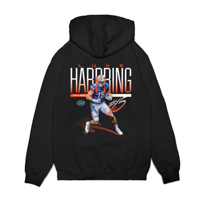 Florida - NCAA Football : Luke Harpring - Collage Premium Hooded Sweatshirt-1