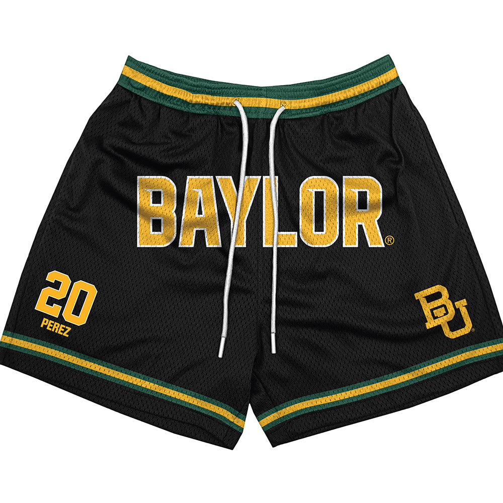 Baylor - NCAA Men's Basketball : Maikcol Perez - Shorts-0