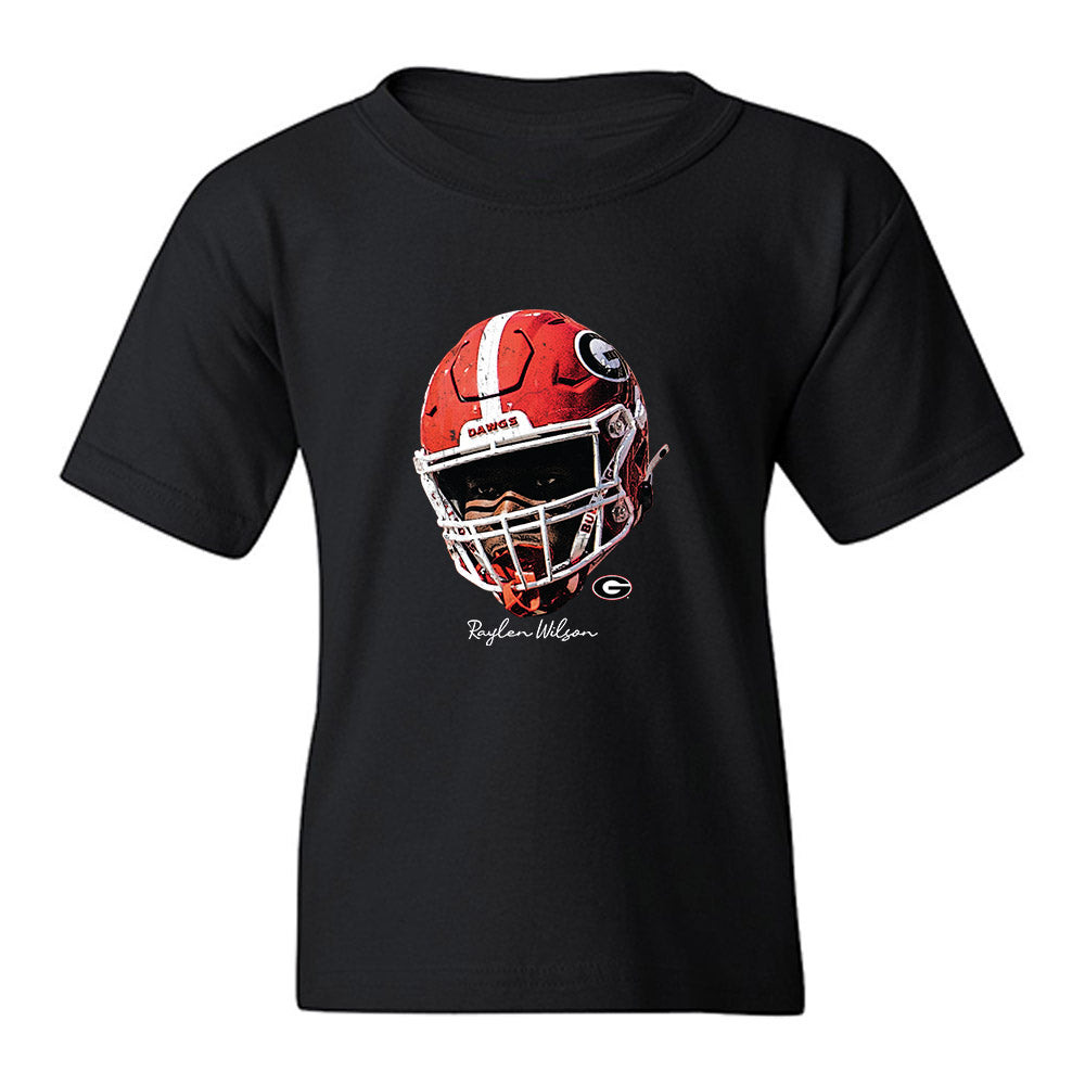 Georgia - NCAA Football : Raylen Wilson - Game Face Youth T-Shirt-0