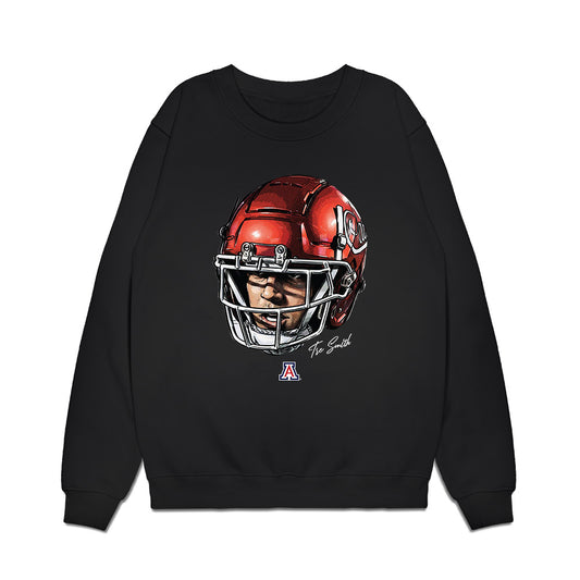Arizona - NCAA Football : Tre Smith - Graphic Premium Crewneck Sweatshirt-0