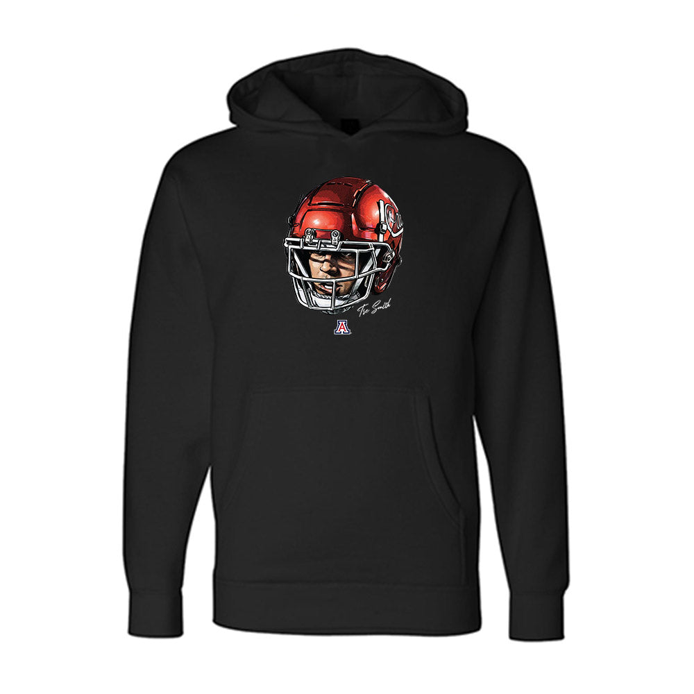 Arizona - NCAA Football : Tre Smith - Graphic Hooded Pullover Sweatshirt-0