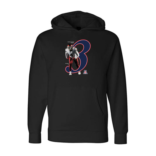 Arizona - NCAA Football : Tre Smith - Graphic Hooded Pullover Sweatshirt-0