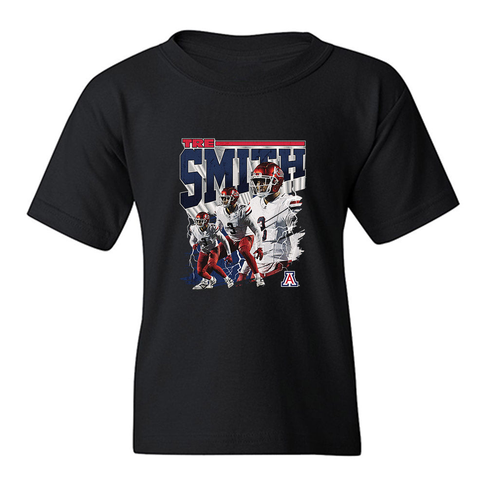 Arizona - NCAA Football : Tre Smith - Collage Youth T-Shirt-0