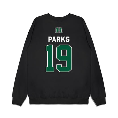 Hawaii - NCAA Men's Volleyball : Alexander Parks - 2026 National Champions Premium Crewneck Sweatshirt-1