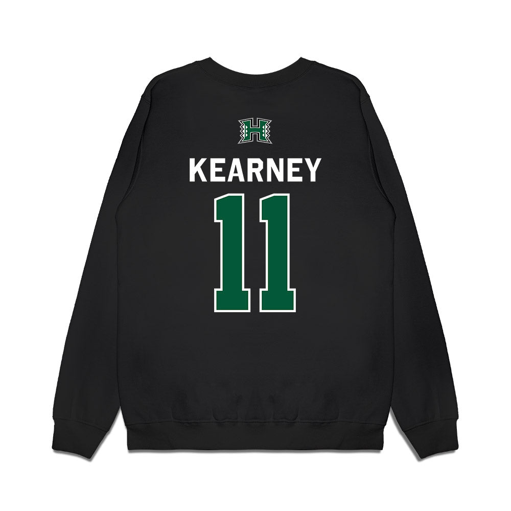 Hawaii - NCAA Men's Volleyball : Finn Kearney - 2026 National Champions Premium Crewneck Sweatshirt-1