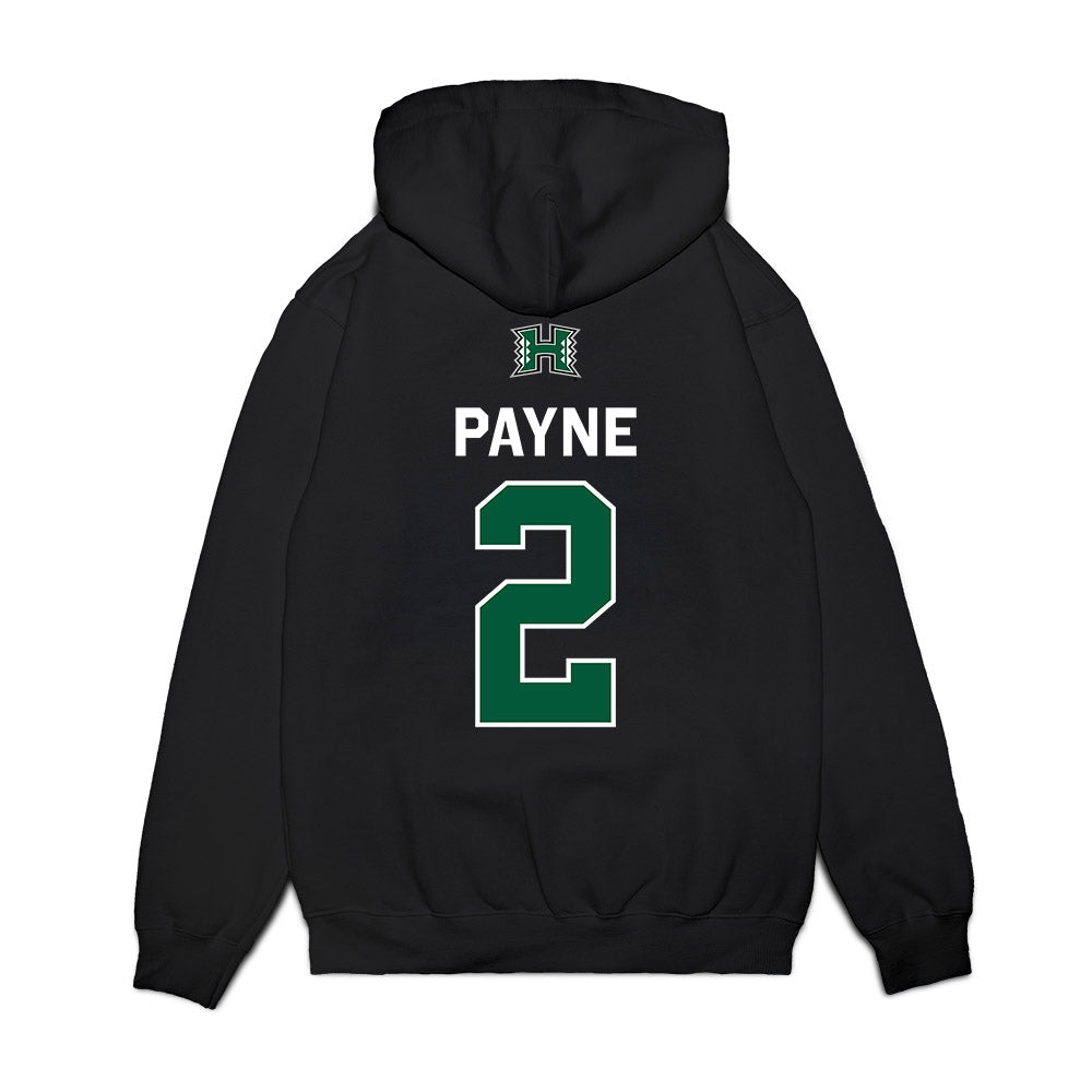 Hawaii - NCAA Men's Volleyball : Roman Payne - 2026 National Champions Premium Hooded Sweatshirt-1