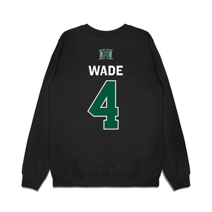 Hawaii - NCAA Men's Volleyball : Kainoa Wade - 2026 National Champions Premium Crewneck Sweatshirt-1