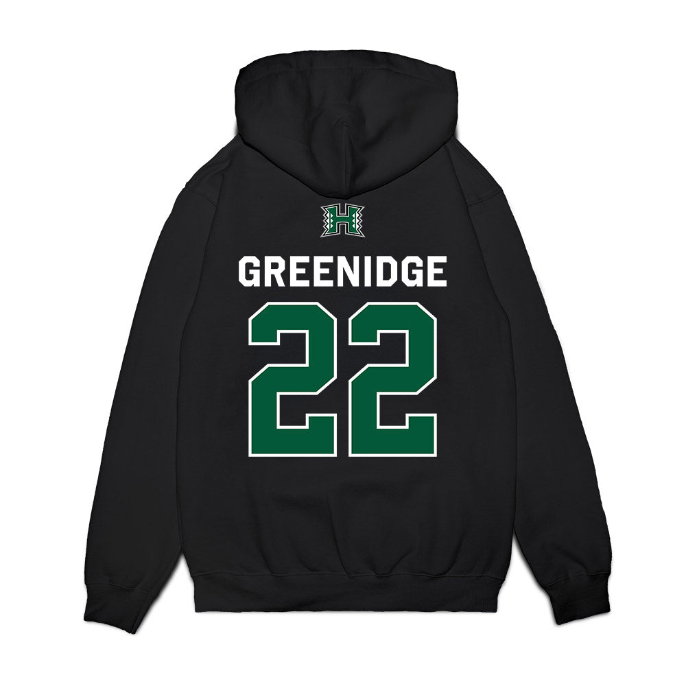 Hawaii - NCAA Men's Volleyball : Quintin Greenidge - 2026 National Champions Premium Hooded Sweatshirt-1